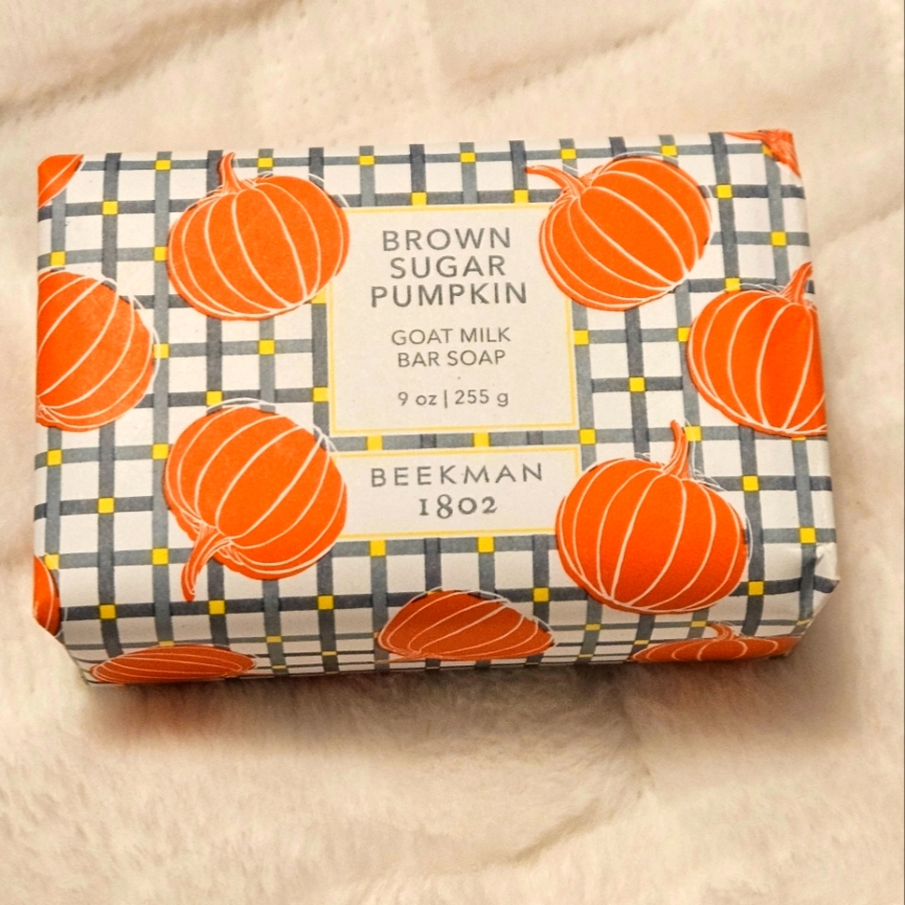 Beekman 1802 Brown Sugar Pumpkin Goat Milk Bar Soap